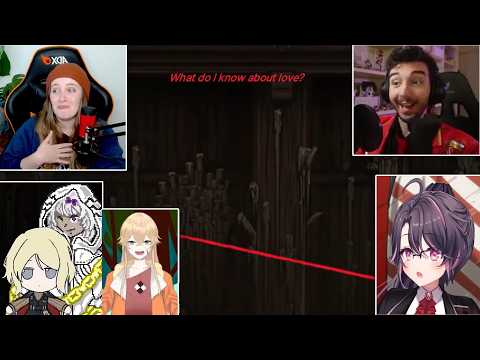 streamers react to the canto 9 ending cutscene (limbus company)