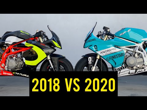 2018 vs. 2020 Ohvale GP-0 190cc
