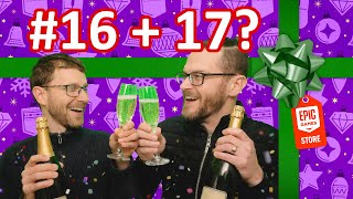Ideas for The LAST (16+17) FREE Mystery Games from EPIC Games Store 2025