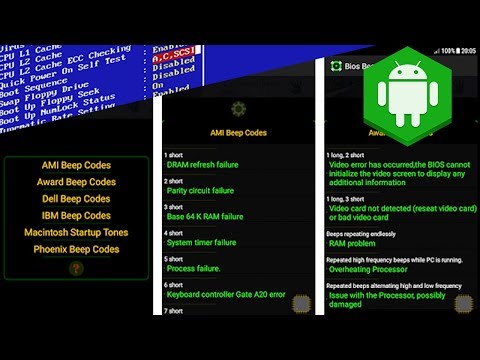 Computer  Bios Beep Codes video thumbnail