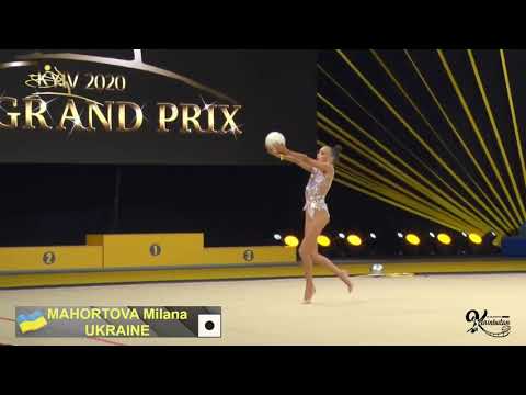 Milana Makhortova 2008 Ball 17.750 - Deriugina Cup 2020