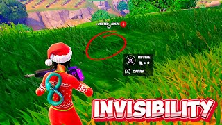 HOW TO DO THE FIRST INVISIBILITY GLITCH IN FORTNITE CHAPTER 5 UNDERGROUND #fortnite #glitches