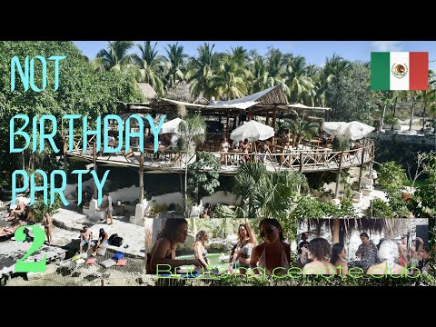Not Birthday Party 2 at Buuts*Ha Cenote Club Tulum Riviera Maya Mexico / Fiesta de Cenote ;)