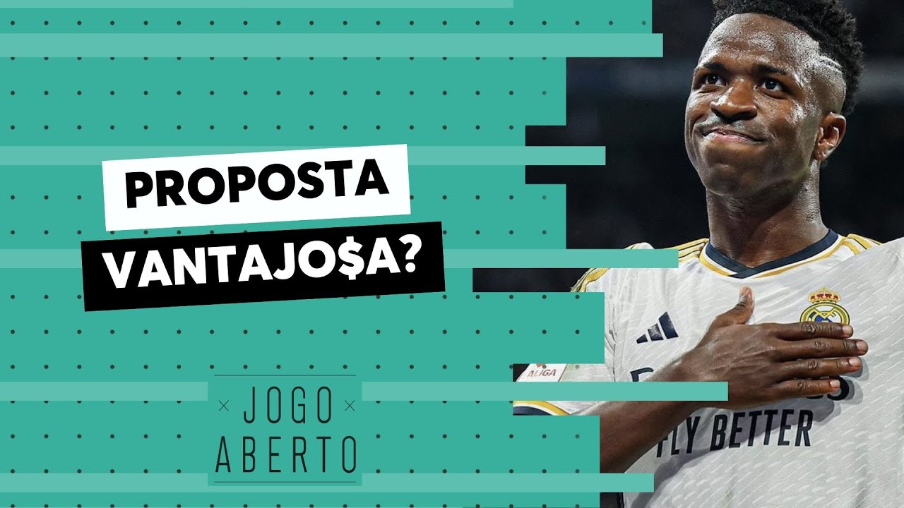 Debate Jogo Aberto: Vini Jr deve aceitar proposta bilionária da Arábia Saudita ou ficar no Real?