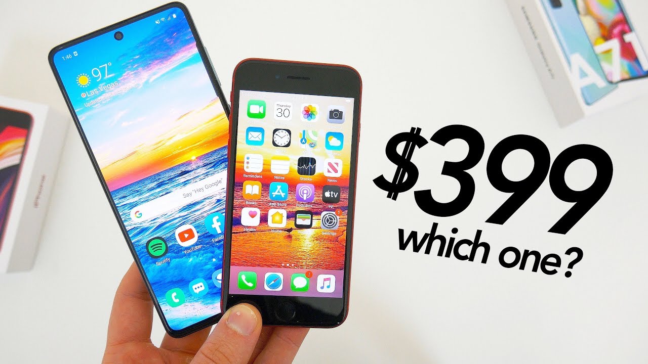 iPhone SE 2020 vs Samsung Galaxy A71: Which Is Better For $399?