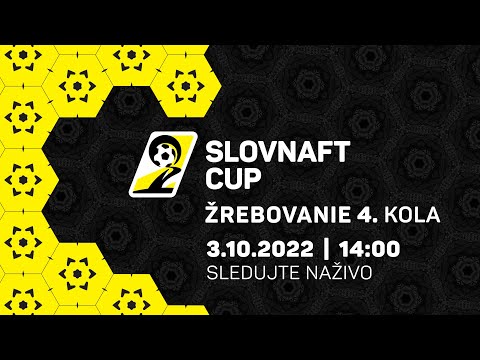 Slovnaft Cup 2022/2023 - Žreb 4.kola