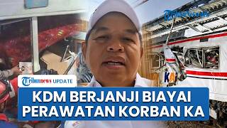 KDM Siapkan Santunan Rp 50 Juta untuk Korban Meninggal Dunia Akibat Laka KA Argo Bromo vs KRL