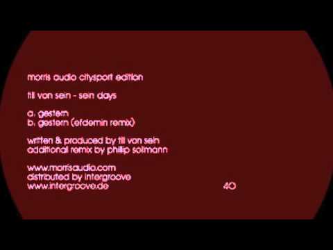 Till von Sein - Gestern