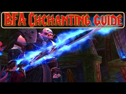 bfa enchanting leveling guide 1 - 150