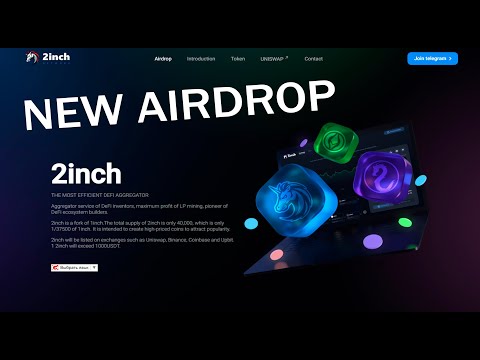 2 INCH. NEW AIRDROP! EARNING MONEY! ALTCOIN SALE. Token more 500 $