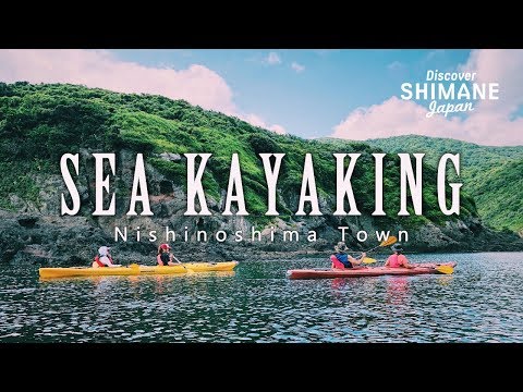 Sea Kayaking at the Oki Islands, Shimane!