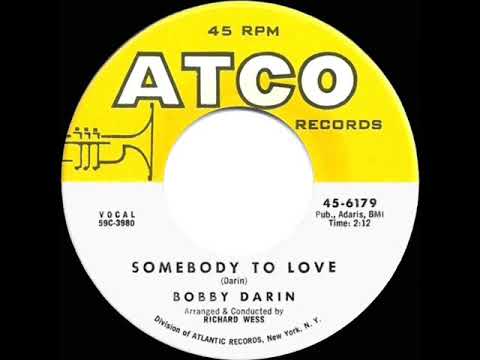 1960 HITS ARCHIVE: Somebody To Love - Bobby Darin