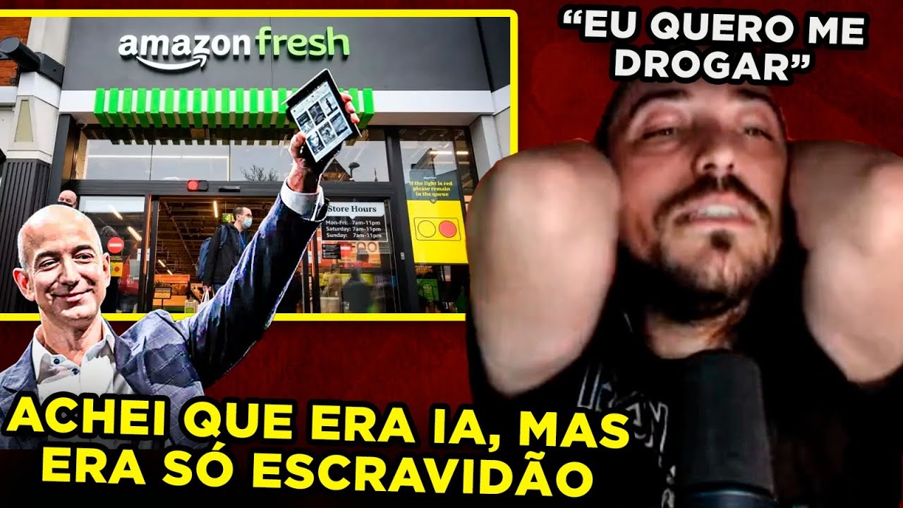 AMAZON EM: PARECE IA, MAS É SÓ ESCRAVIDÃO  | Tecnologia e Classe
