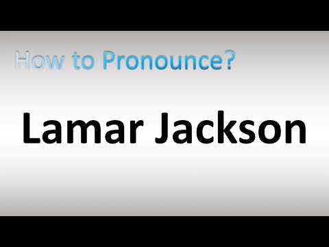 How to Pronounce Lamar Jackson