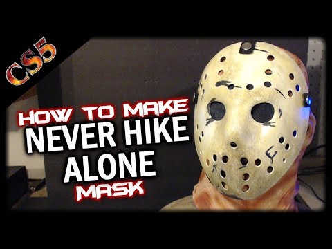 (DIY) How to Make a Never Hike Alone Jason Mask, Step by Step Tutorial