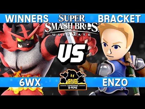 Smash Ultimate Tournament Set - 6WX (Incineroar) vs Enzo (Swordfighter) - CNB 175