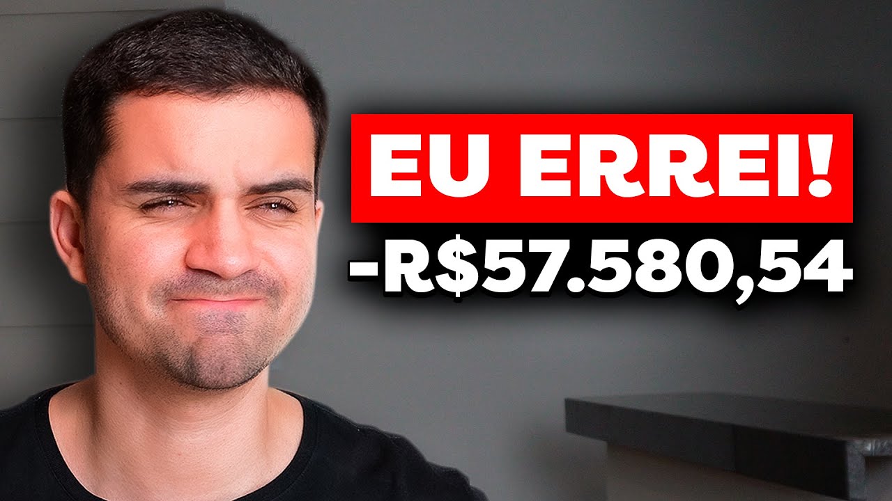 5 ERROS QUE COMETI INVESTINDO E 99% COMETE ANTES DE CHEGAR NOS R$100 MIL REAIS