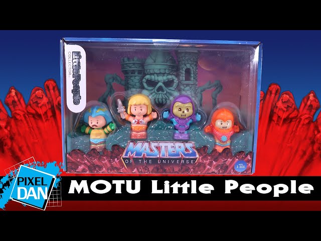 Vídeo relacionado con Little People Collector Masters of The Universe: Guerreros malvados Conjunto de edición Especial para Fans con 4 Figuras y un Embalaje Decorativo, JKR64