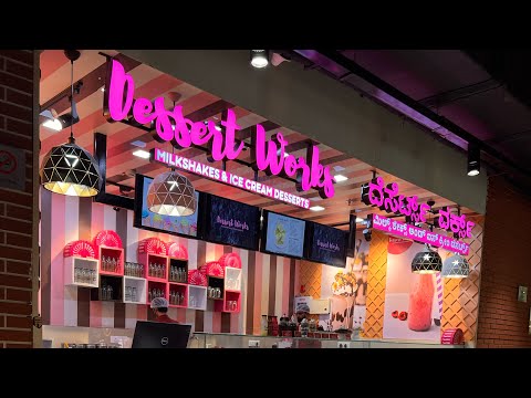 Are you searching👀 for a amazing dessert zone in Bangalore?Visit DESSERT WORKS #FOODVLOG1