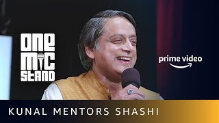 Kunal Kamra mentors Shashi Tharoor
