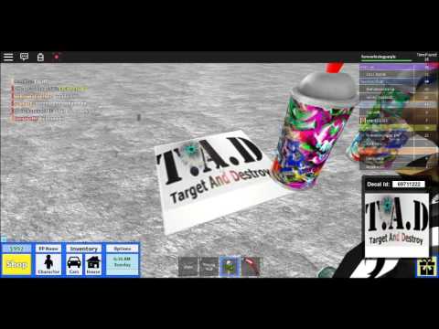 Roblox Highschool Spray Paint Decal Codes смотреть онлайн -