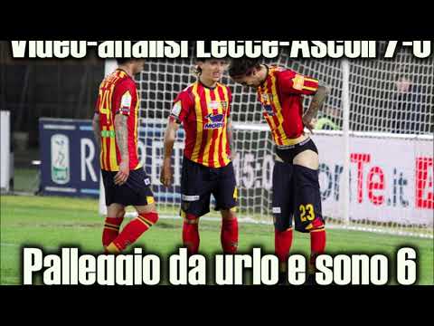 Lecce-Ascoli 7-0 Video-analisi tattica