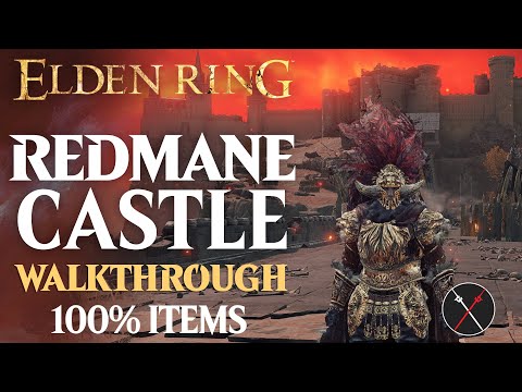 Redmane Castle Walkthrough: Jerren, Alexander, Secrets All Items! Elden Ring Playthrough Guide