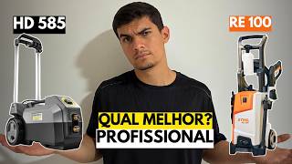 Karcher HD 585 vs Stihl RE 100 Qual Lavadora Profissional Escolher? Comparativo Completo