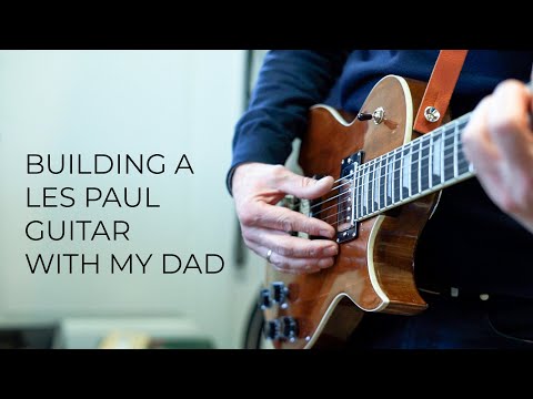 Building the Harley Benton Gibson Les Paul Kit Guitar With My Dad