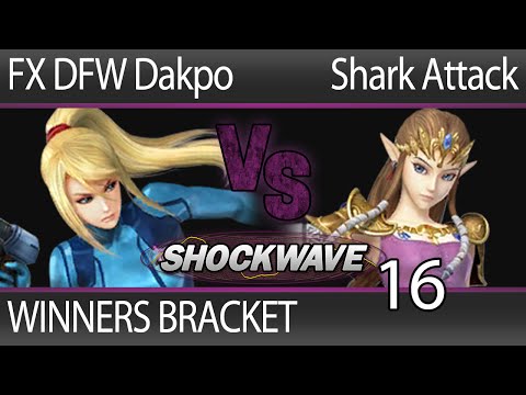 SW16 Smash 4 - FX DFW Dakpo (ZSS) vs Shark Attack (Zelda) - Winners Bracket