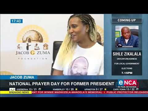 National prayer day for former president Zuma