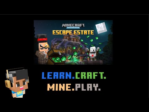Escape room coding puzzles in Minecraft Education's HOC Escape Estate! #minecrafteducationedition