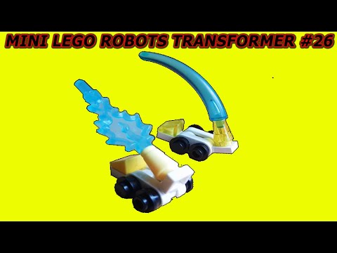 Lego Robot Mini Biến Hình Cực Dễ #26 |Lego Robot Mini Transformer Easy #26 |Linakid TV