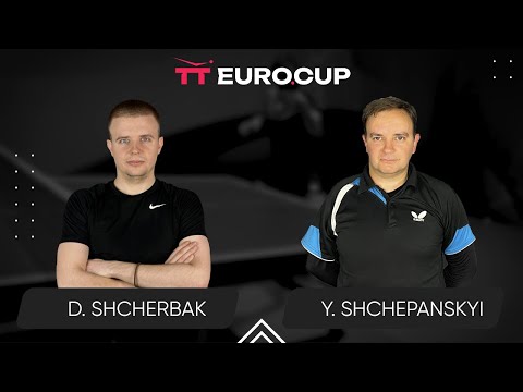 15:55 Denys Shcherbak - Yurii Shchepanskyi 19.10.2025 TT Euro.Cup Ukraine Elite. TABLE 3