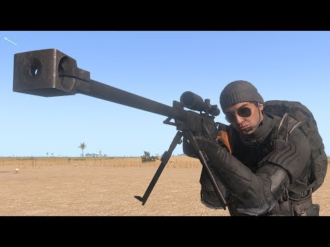 Steam Community :: Screenshot :: Biggest gun in Arma 3. This NATO mobile  artillary piece. Effective range is over 20 miles. Minimum range is half a  mile.