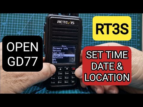 RT3S, Opengd77 -  Set Time & Date