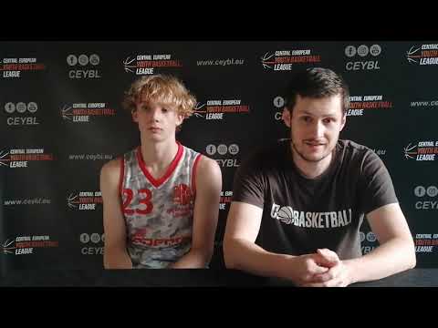 CEYBL U15 - Press conference, 13.10.2023, BA Young Diamonds - WKK Wroclaw