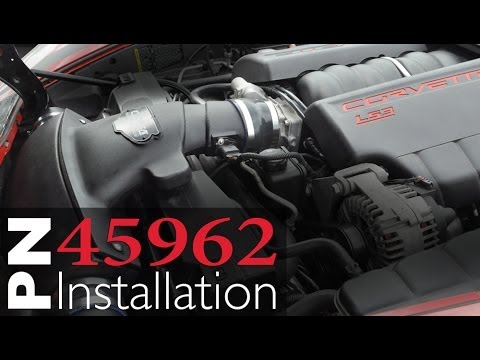 CORSA '06-09 C6 Z06 7.0L & '08-13 C6 6.2L Air Intake Installation