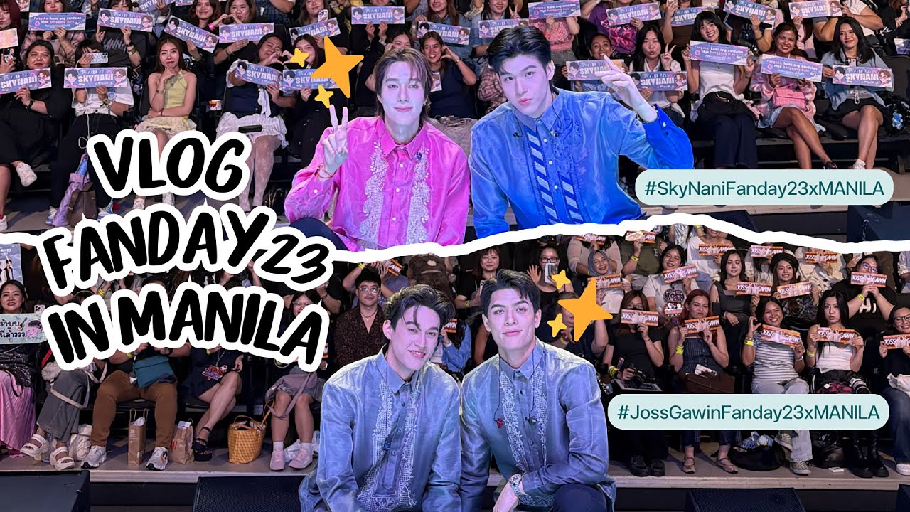 [Vlog] GMMTV FANDAY23 IN MANILA