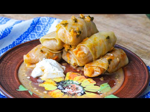 Learn How to Make Delicious Ukrainian Holubtsi | Stuffed Cabbage Rolls Recipe