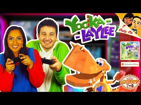 YOOKA-LAYLEE Co-op Gameplay: Let's Play [Funsies in Our Onesies] for the Nintendo Switch