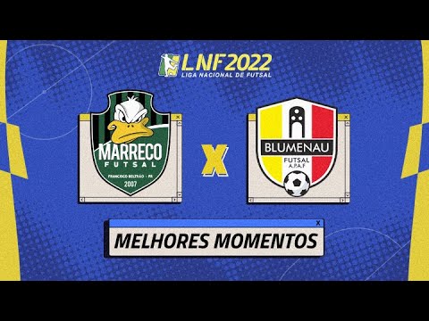 MARRECO 4 X 2 BLUMENAU | MELHORES MOMENTOS | 7ª RODADA DA LNF 2022