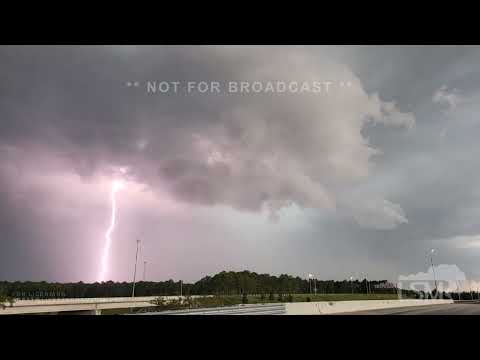 08-14-2023 Jacksonville, FL - Strong Storms Bring Relief From Heat