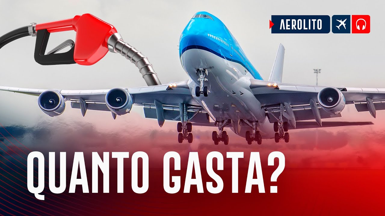 Quanto combustível um avião GASTA na DECOLAGEM | EP. 997