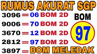 PREDIKSI SGP 7 OKTOBER 2026 || RUMUS JITU SGP KEPALA EKOR HARI INI#BOCORAN SGP H