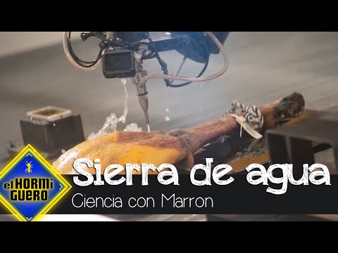 Chenoa, emocionada por el regalo que Marron crea con una sierra de agua a presión - El Hormiguero