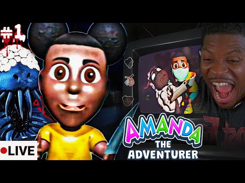 This Lil Girl Is Crazy ! (Amanda Adventure 1-2) Part 1
