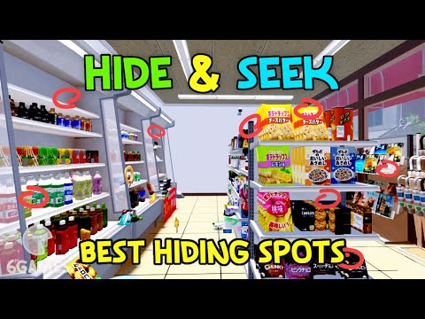 Hide and Seek: Best Hiding Spots in Store - Secret Staycation [Roblox]