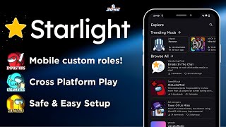 How to Install Among Us Mods on Mobile Using Starlight!
