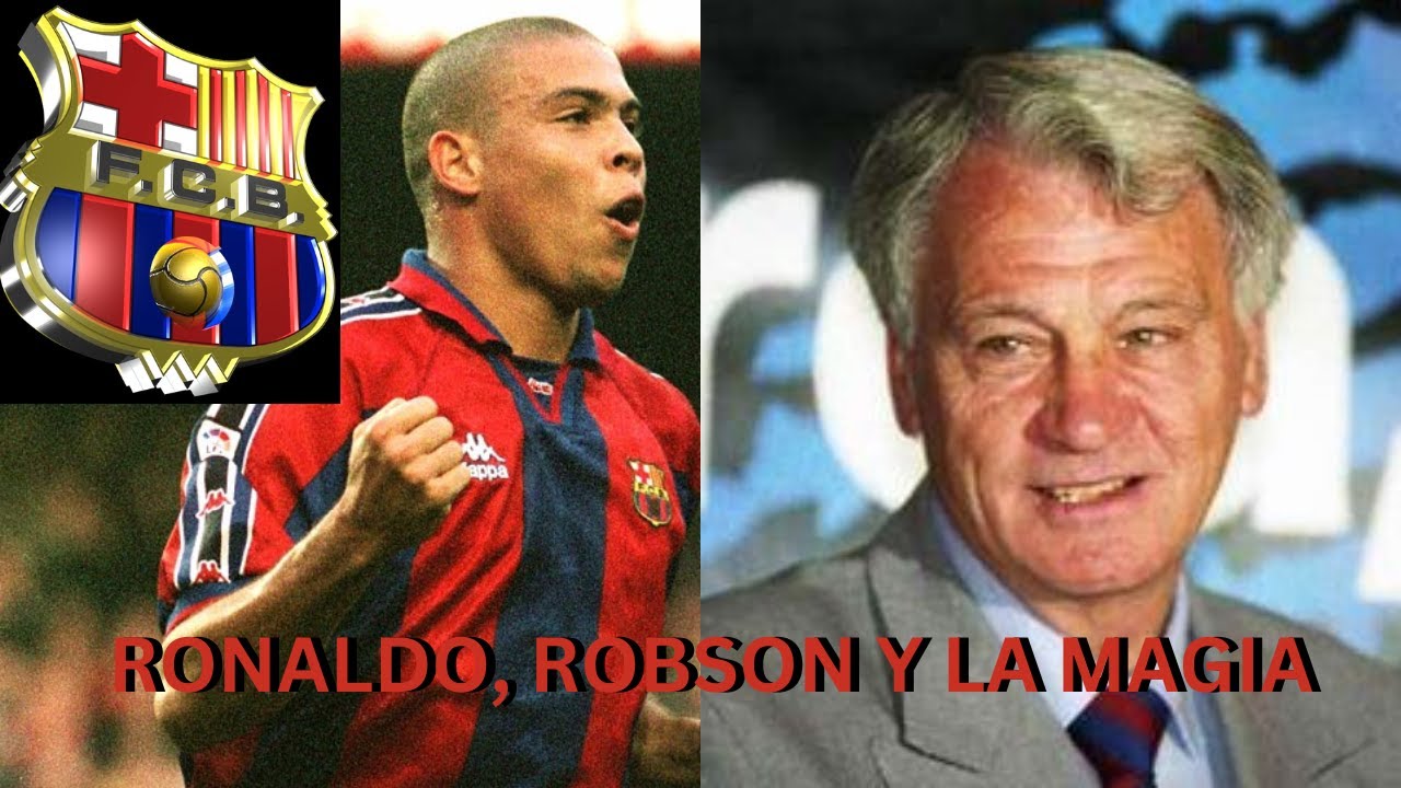 Ronaldo, Robson y la Magia #ronaldo #fcbarcelona #españa #atleticomadrid  #brasil #barça  #campnou